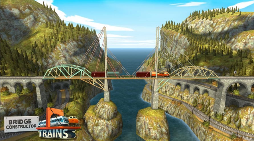 Bridge Constructor Trains - Expansion Pack
