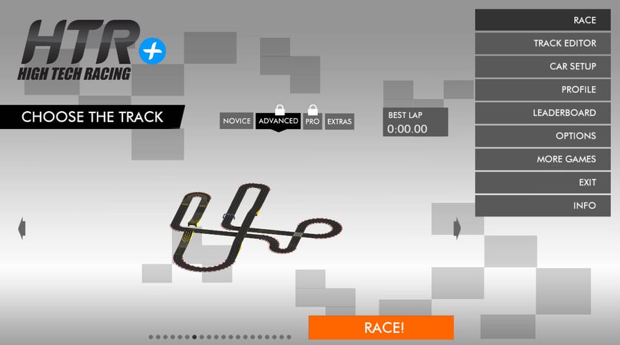 HTR+ Slot Car Simulation