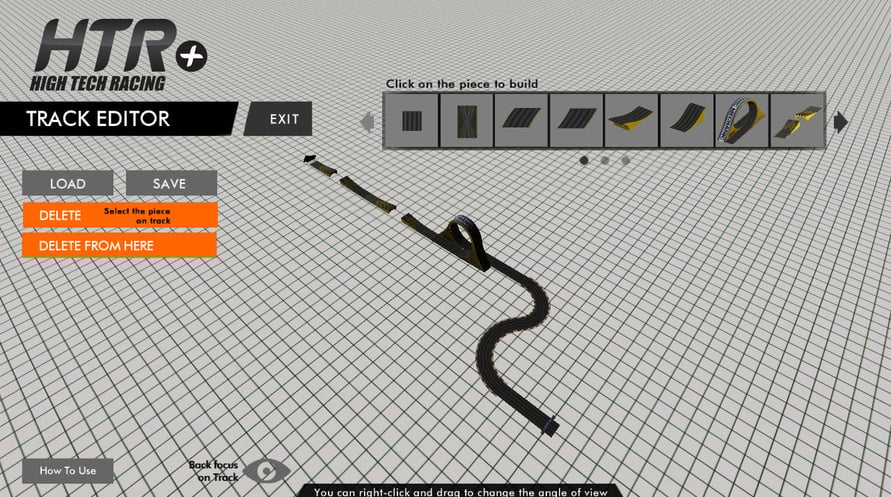 HTR+ Slot Car Simulation