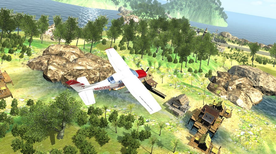 Island Flight Simulator