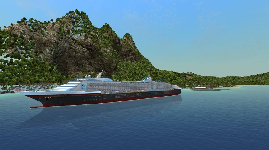 Ship Simulator Extremes: Oceana Cruise Ship