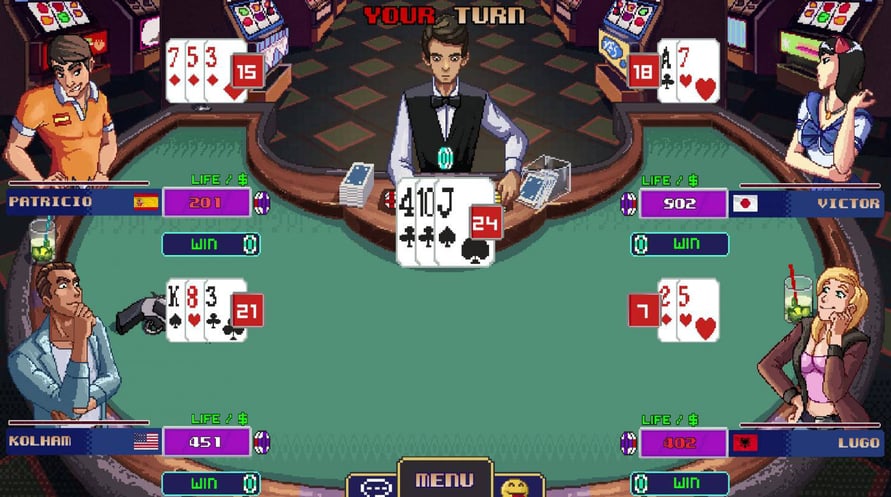 Super Blackjack Battle 2 Turbo Edition - The Card Warriors