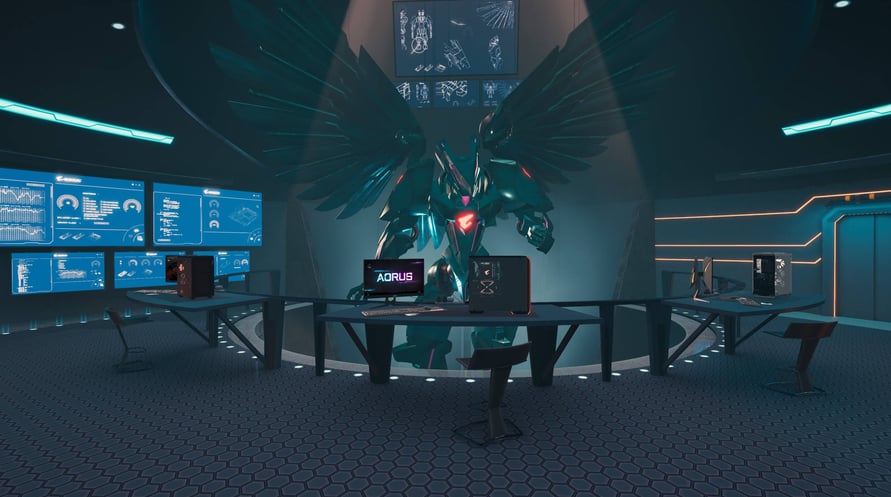 PC Building Simulator - AORUS Workshop