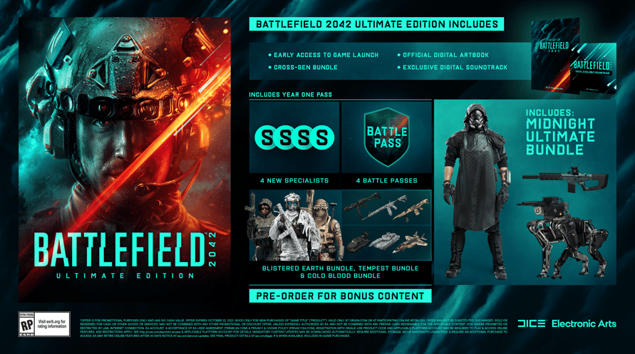 Battlefield 2042 Ultimate Edition Pre-Order