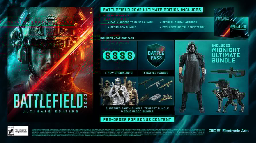 Battlefield 2042 Ultimate Edition Pre-Order