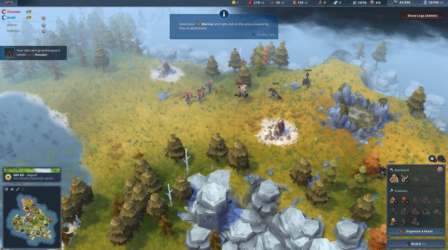 Northgard - Himminbrjotir, Clan of the Ox