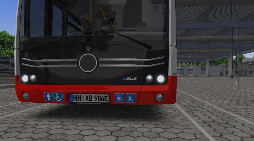 OMSI 2 Add-On E-Bus Hamburg