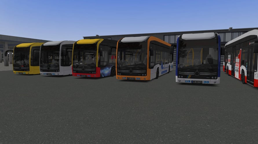 OMSI 2 Add-On E-Bus Hamburg
