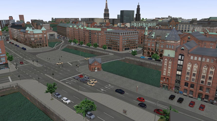 OMSI 2 Add-On HafenCity - Hamburg Modern
