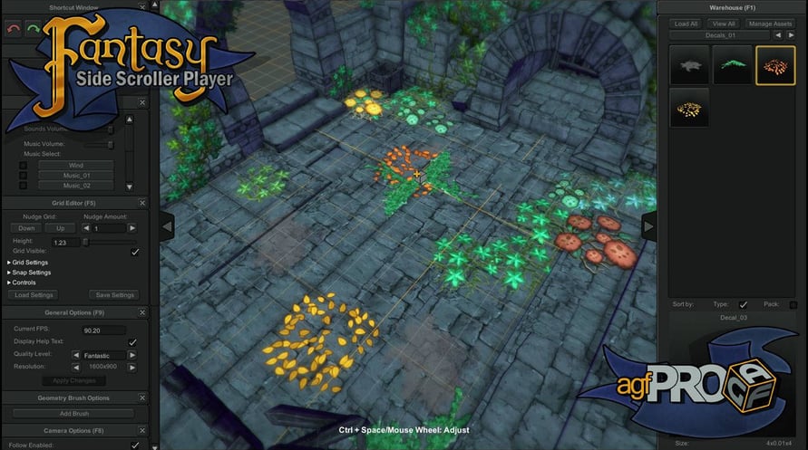 Axis Game Factory's AGFPRO Fantasy Side-Scroller Player