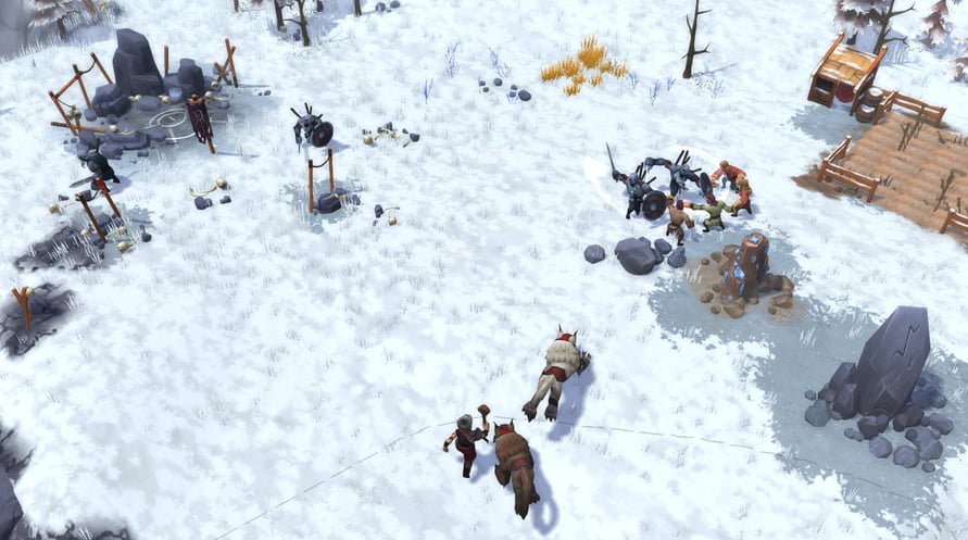 Northgard - Brundr & Kaelinn, Clan of the Lynx