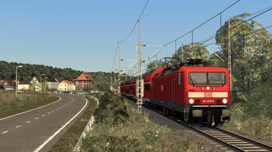 Train Simulator: Inselbahn: Stralsund - Sassnitz Route Add-On