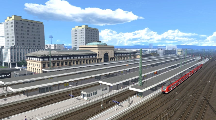 Train Simulator: The Rhine Railway: Mannheim - Karlsruhe Route Add-On