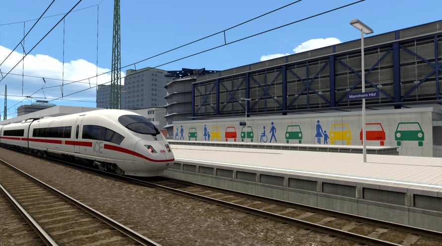 Train Simulator: The Rhine Railway: Mannheim - Karlsruhe Route Add-On
