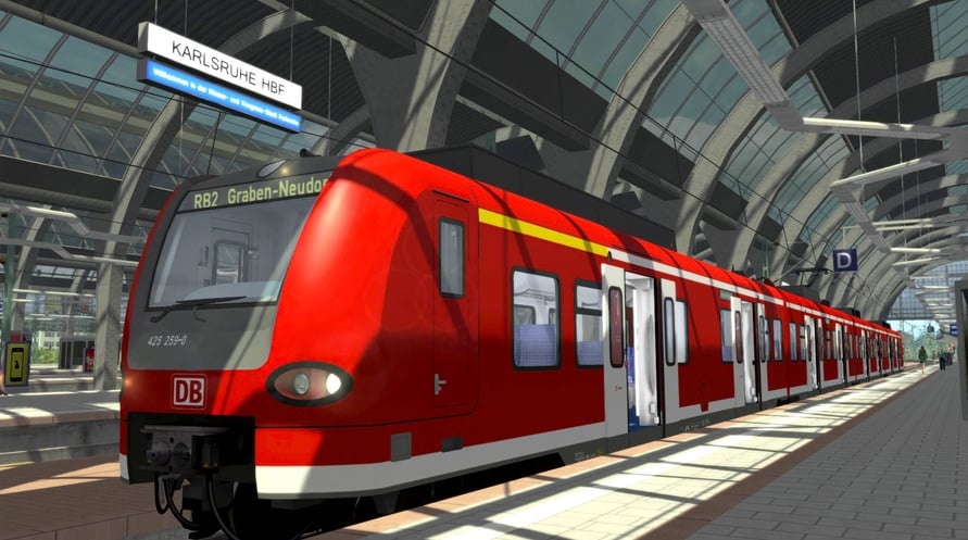 Train Simulator: The Rhine Railway: Mannheim - Karlsruhe Route Add-On