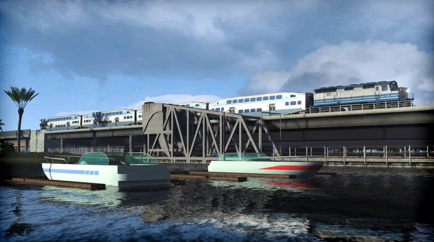 Train Simulator: Miami Commuter Rail F40PHL-2 Loco Add-On