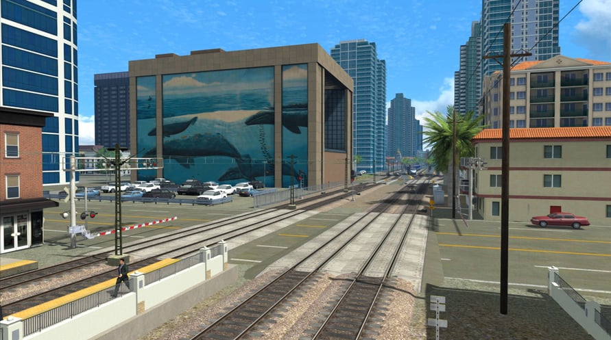 Train Simulator: Pacific Surfliner LA - San Diego Route