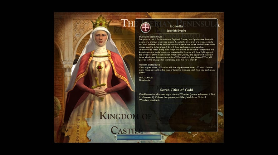 Sid Meier's Civilization V: Double Civilization and Scenario Pack: Spain (Isabella) and Inca (Pachacuti)