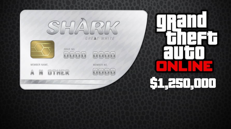 Grand Theft Auto Online: Great White Shark Cash Card