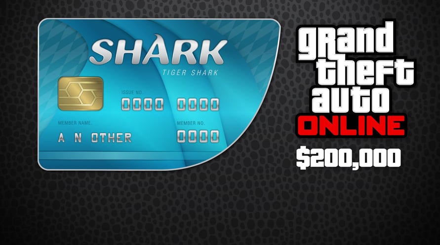 Grand Theft Auto Online: Tiger Shark Cash Card