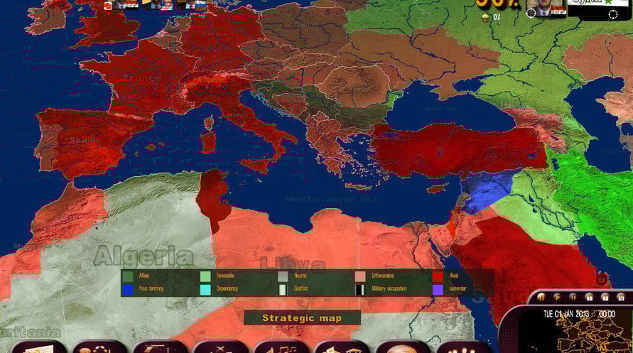 MASTERS OF THE WORLD - Geopolitical Simulator 3