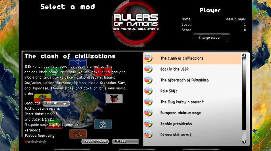 Rulers of Nations - Modding Tool