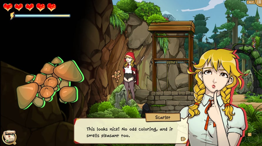 Scarlet Hood and the Wicked Wood