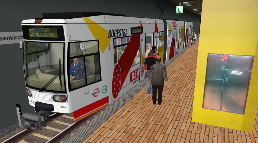 OMSI 2 Add-on Strassenbahn NF6D Essen/Gelsenkirchen