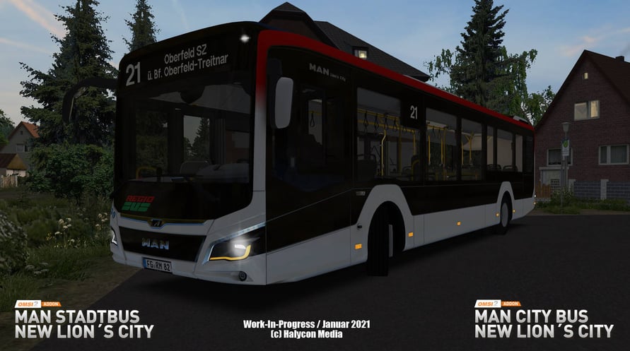 OMSI 2 Add-on MAN Stadtbus New Lion's City
