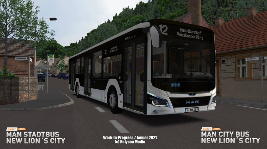 OMSI 2 Add-on MAN Stadtbus New Lion's City