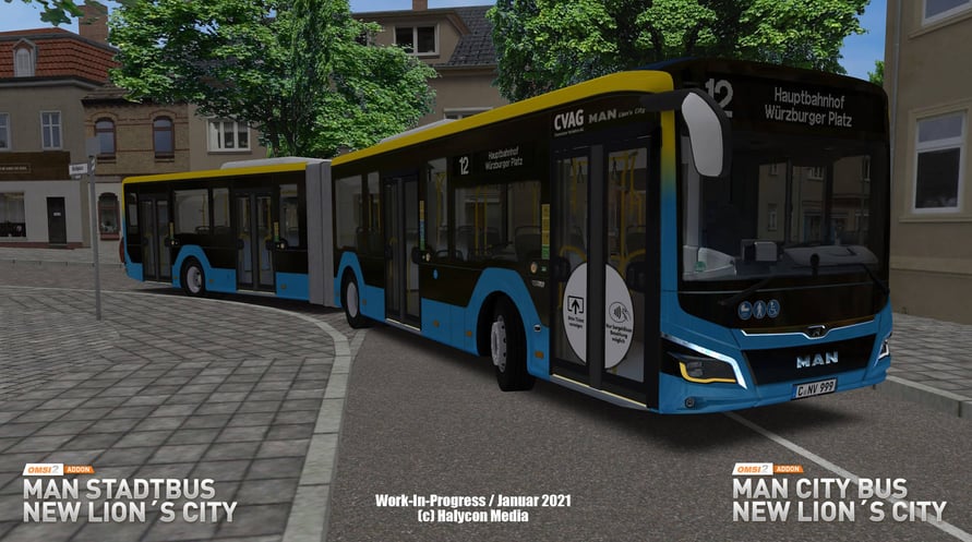 OMSI 2 Add-on MAN Stadtbus New Lion's City