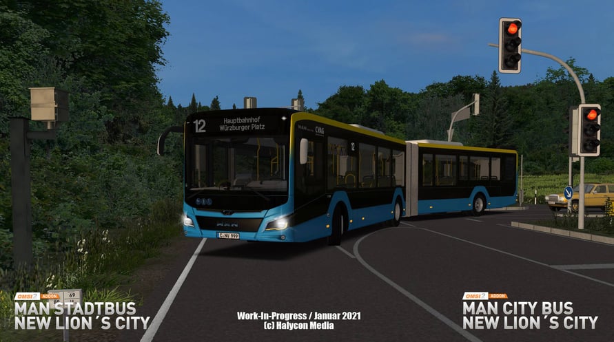 OMSI 2 Add-on MAN Stadtbus New Lion's City