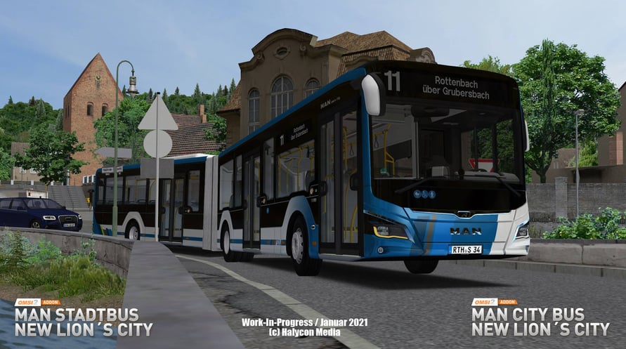 OMSI 2 Add-on MAN Stadtbus New Lion's City