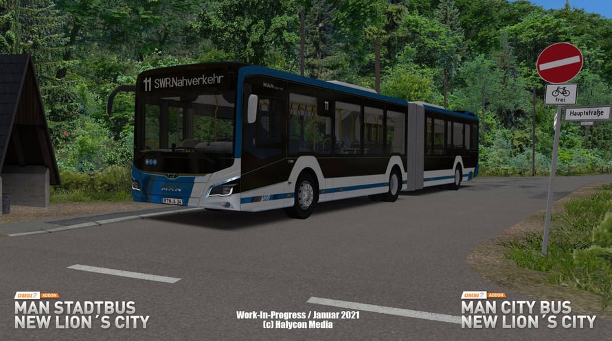OMSI 2 Add-on MAN Stadtbus New Lion's City