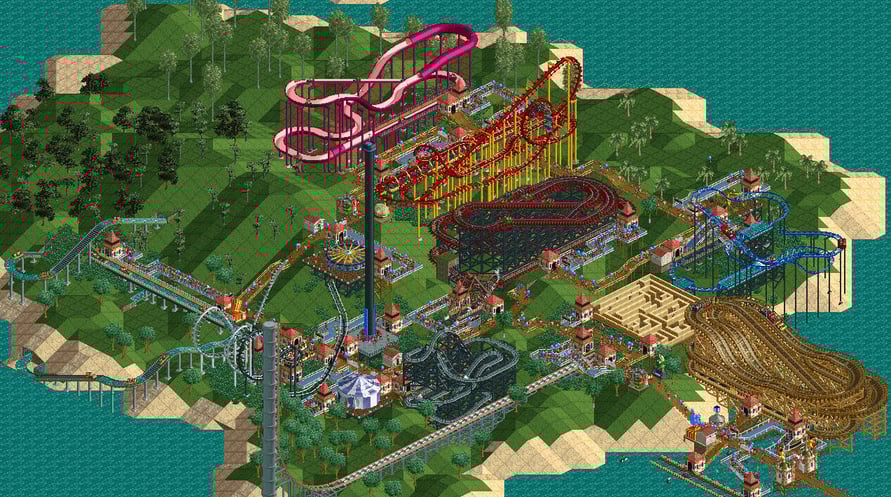 RollerCoaster Tycoon Deluxe