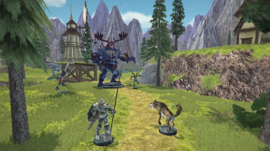 Axis Game Factory 's AGFPRO + BattleMat Multiplayer 4 Pack DLC