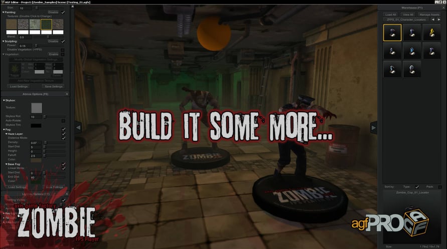 Axis Game Factory's AGFPRO + Zombie FPS Player