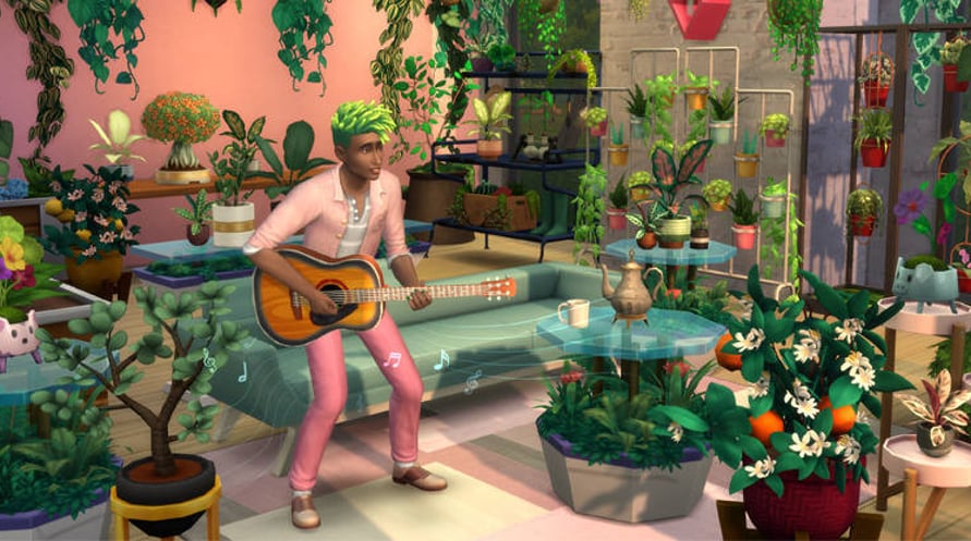 The Sims 4 Blooming Rooms Kit