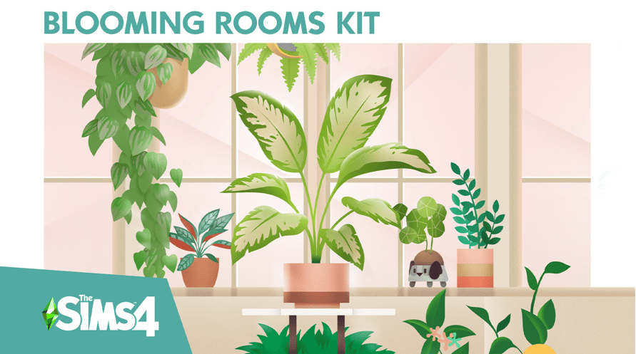 The Sims 4 Blooming Rooms Kit