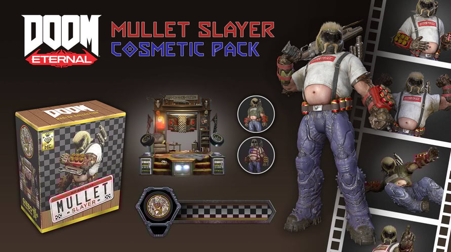 DOOM Eternal: Mullet Slayer Master Collection Cosmetic Pack EU Nintendo Switch ENDED