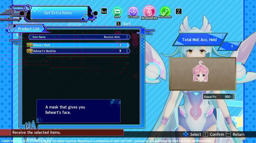 Neptunia Virtual Stars - Ileheart Pack