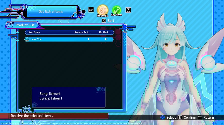 Neptunia Virtual Stars - In-game BGM: Ileheart - 