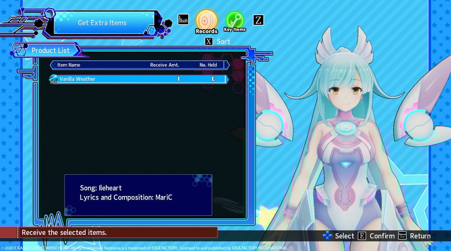 Neptunia Virtual Stars - In-game BGM: Ileheart - 