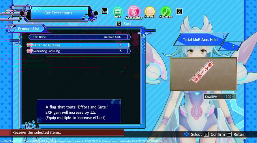 Neptunia Virtual Stars - Item Booster Pack