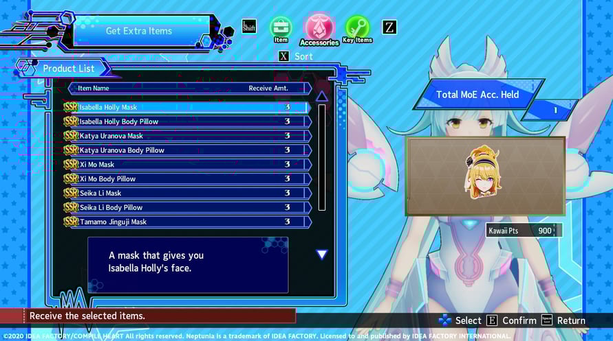 Neptunia Virtual Stars - ReVdol! Pack