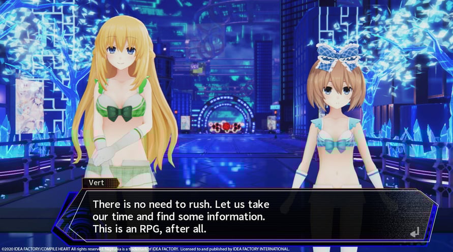 Neptunia Virtual Stars - Bikini Outfit: Goddess Set