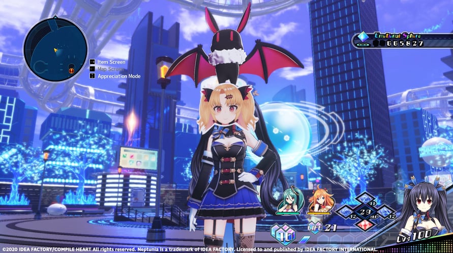 Neptunia Virtual Stars - Akatsuki UNI Pack