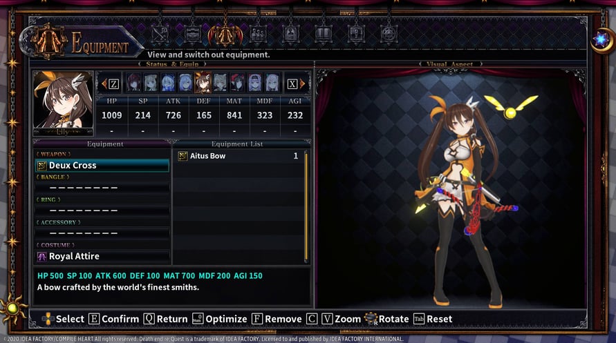 Death end re;Quest 2 - Ultimate Weapon Set
