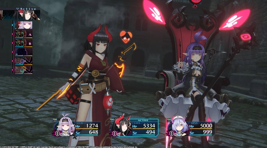 Death end re;Quest Rook's Warrior Set