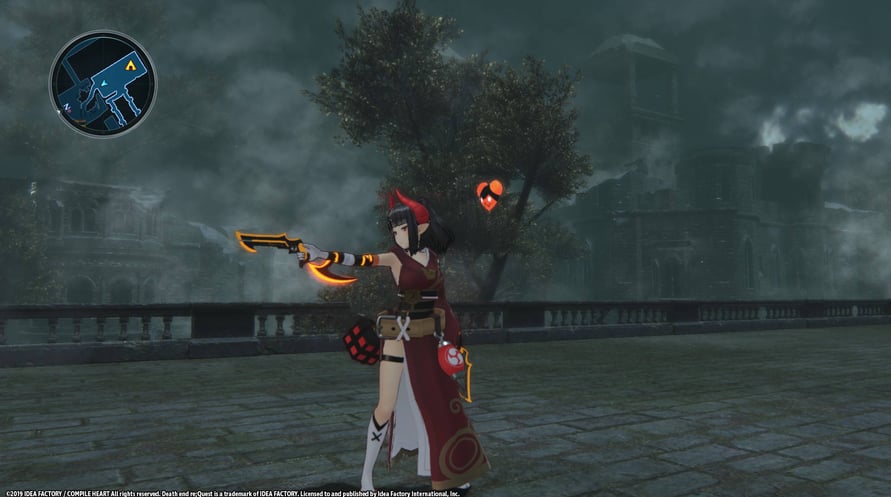 Death end re;Quest Rook's Warrior Set